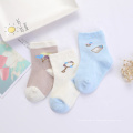 Chaussettes pour bébé en coton de dessin animé de haute qualité